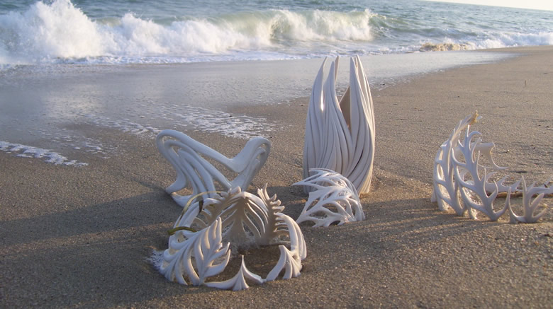 Handmade Wheel Thrown Porcelain Pottery by Jennifer McCurdy